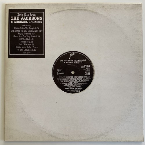 Epic hits from - hits, jacksons